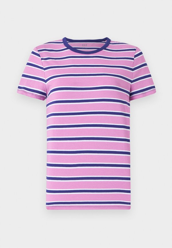 CREW STRIPE - Print T-shirt - budding lilac4
