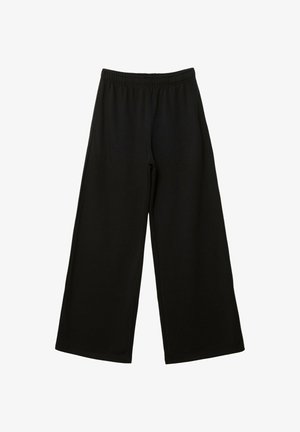Stradivarius, WIDE-LEG JOGGER TROUSERS - Pantaloni sportivi - black