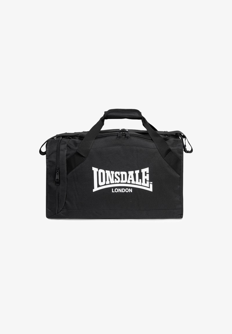 Lonsdale SYSTON - Bolsa de viaje - black white