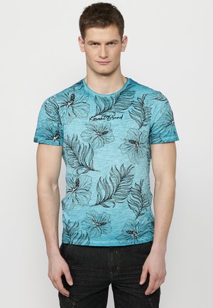 Koroshi SHORT SLEEVE  - Nyomott mintás póló - menta   mint