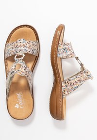 Rieker Mules - pebble/multicolor