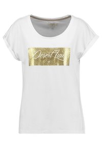 Cream T-shirt con stampa - off-white