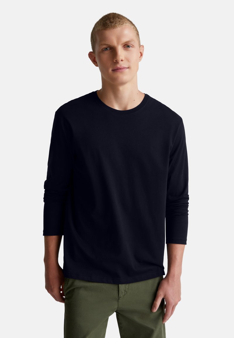 United Colors of Benetton LONG SLEEVE - Maglietta a manica lunga - blue