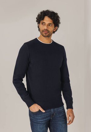 Strickpullover - navy
