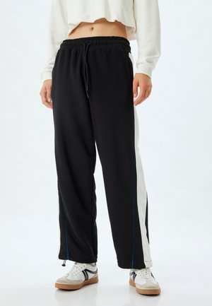 Tracksuit bottoms - black