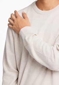 Junk De Luxe RECYCLED MIX  - Strickpullover - off white mel