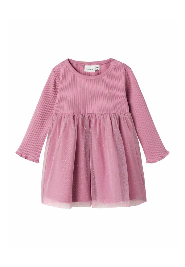 LANGARM - Freizeitkleid - mauve orchid