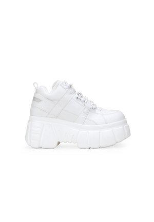 CON PLATAFORMA - Zapatillas - blanco
