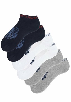 6 PACK ANKLE LOGO - Calze - assortment