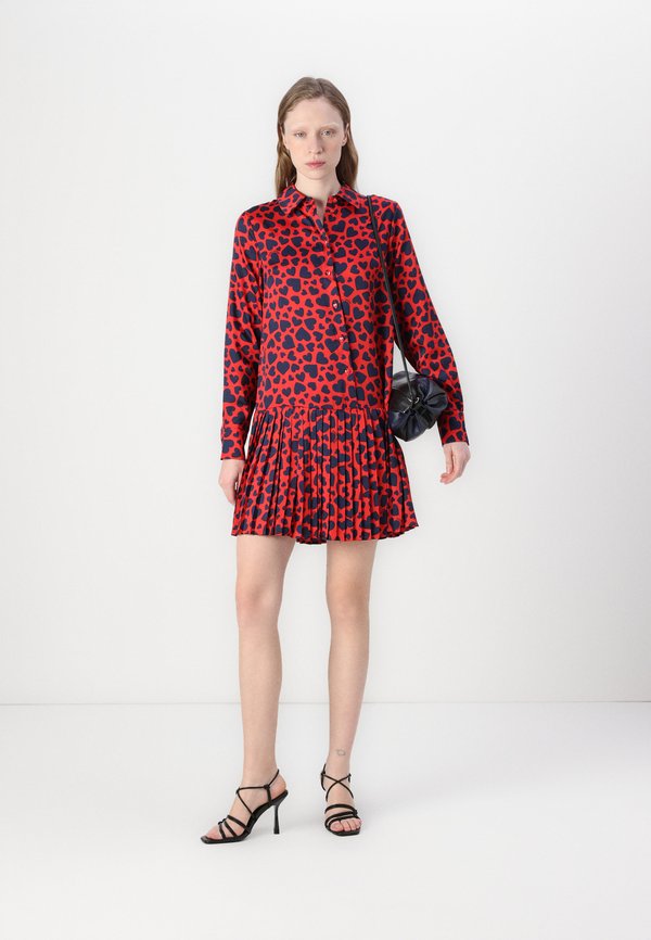 SWEET HEARTS PLEATED DRESS - Shirt dress2