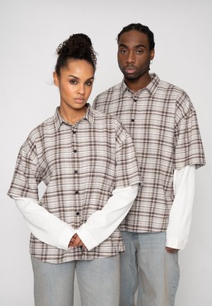 DOUBLE SLEEVED BANDING - Košeľa - glacier gray