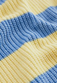 Next CREW NECK - Neule - yellow blue stripe