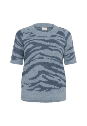 Kaffe Curve SANDIA - Tričko s potlačou - windward blu bering sea animal