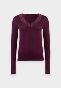 VMROSA V NECK - Camiseta de manga larga - winetasting