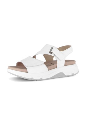 Platform sandals - weiss