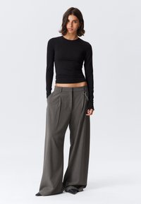 Weekday SUITING - Trousers - grey