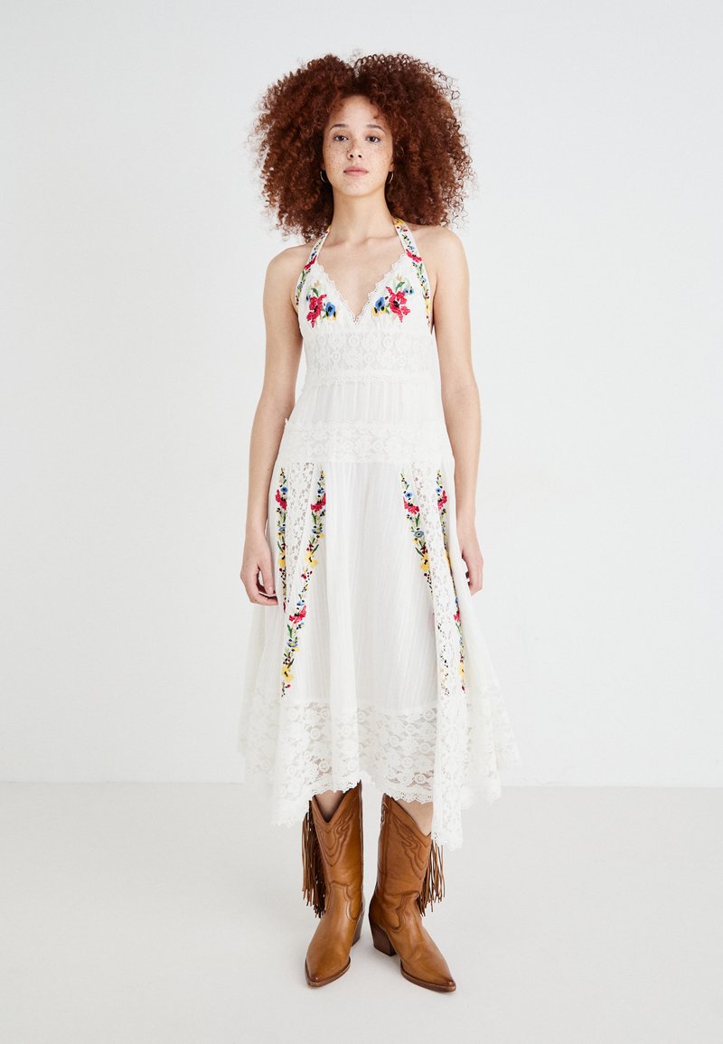 Free People KEILA MIDI - Jurk - ivory