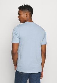 Dickies ICON LOGO TEE - T-shirt estampada - fog blue