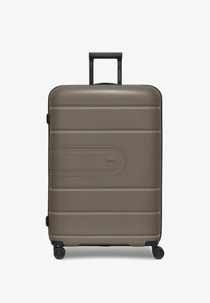 Redolz, ESSENTIALS 11 4 ROLLEN TROLLEY 76 CM MIT DEHNFALTE UNISEX - Trolley - taupe