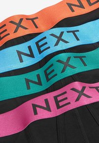 Next A-FRONTS FOUR PACK - Boxer alsónadrág - black bright waistband