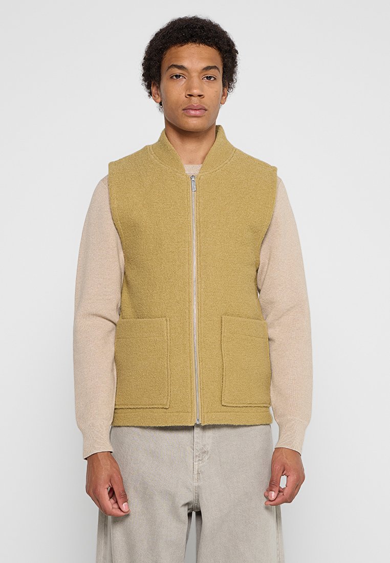 Selected Homme Bodywarmer kaki Selected Homme Bodywarmer kaki