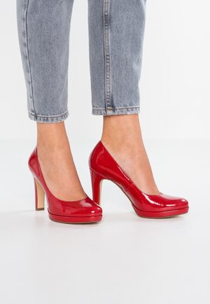 Tamaris Højhælede pumps - red