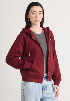 MONOLOGO HOOD - Sudadera con cremallera - renaissance red