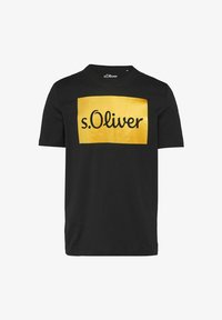 Unselected, schwarz logo gold
