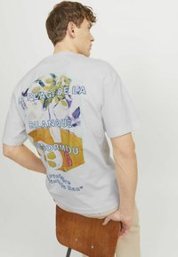 Jack & Jones RUNDHALS  - T-shirts print - bright white