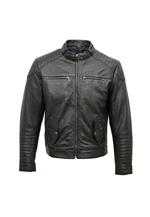 Leather jacket - black