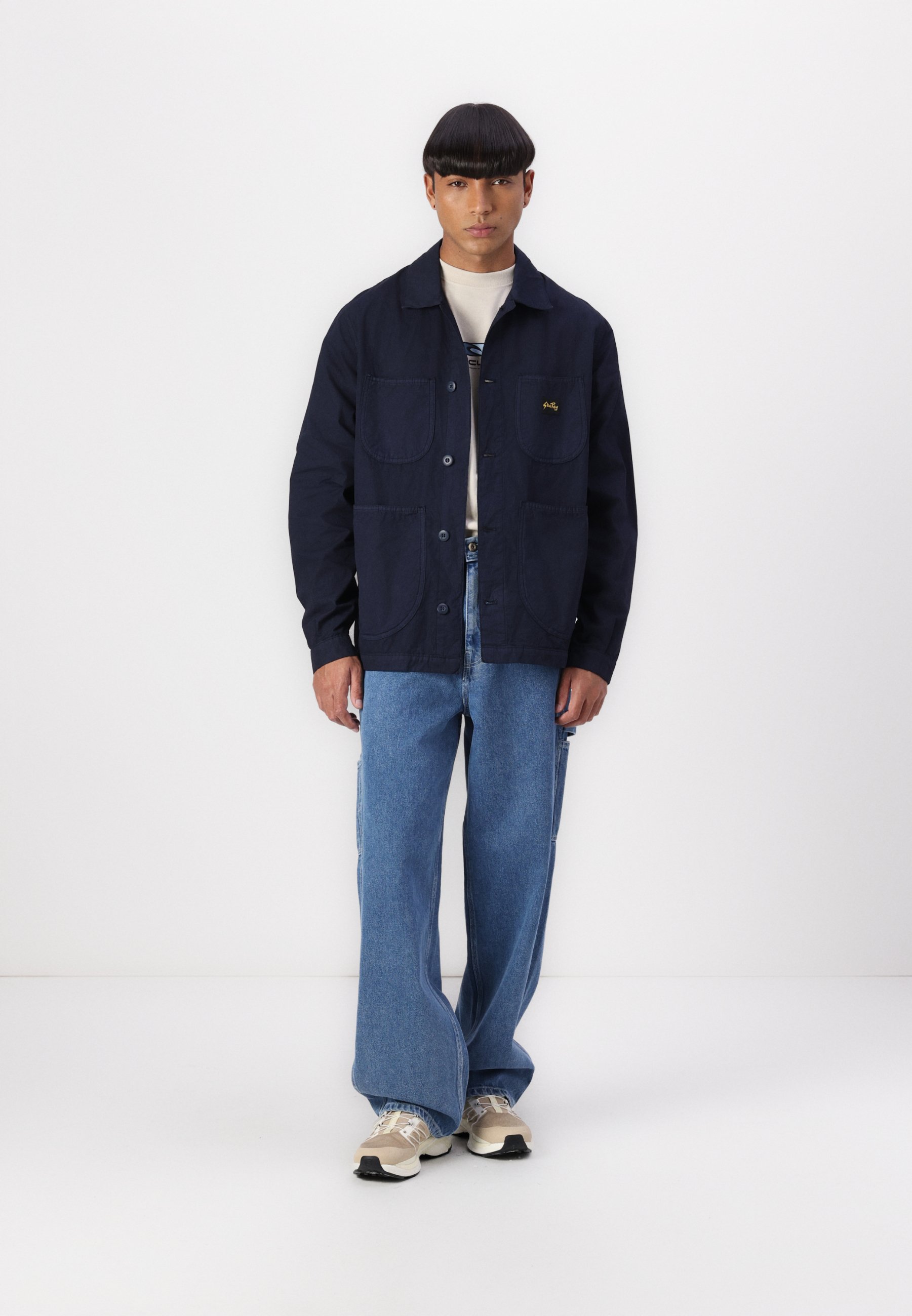 Stan Ray COVERALL JACKET UNISEX - Light jacket - navy/dark blue