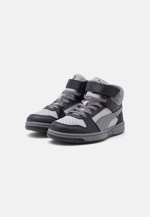 PUMA REBOUND SLAM MID COZY UNISEX - Zapatillas altas - gray echo/slate sky/black — photo 2