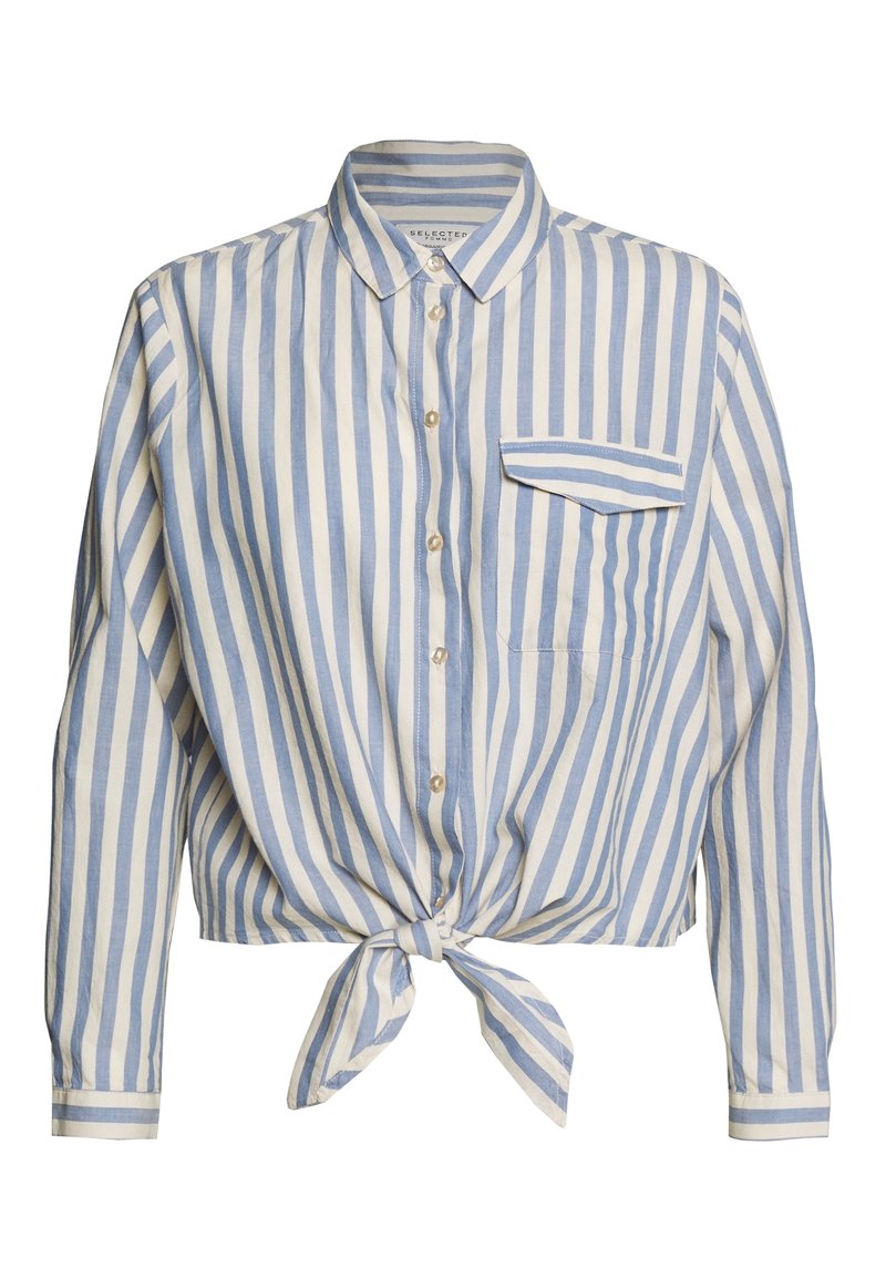 Selected Femme Camicia - light blue