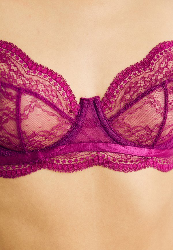 ISABELLE DEMI UNPADDED - Underwired bra - purple3