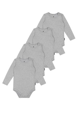 4 PACK  - Body / Bodystocking - mottled light grey