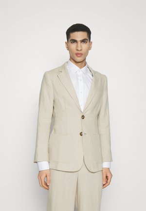 Heathe SINGLE BREASTED - Veste de costume - oat