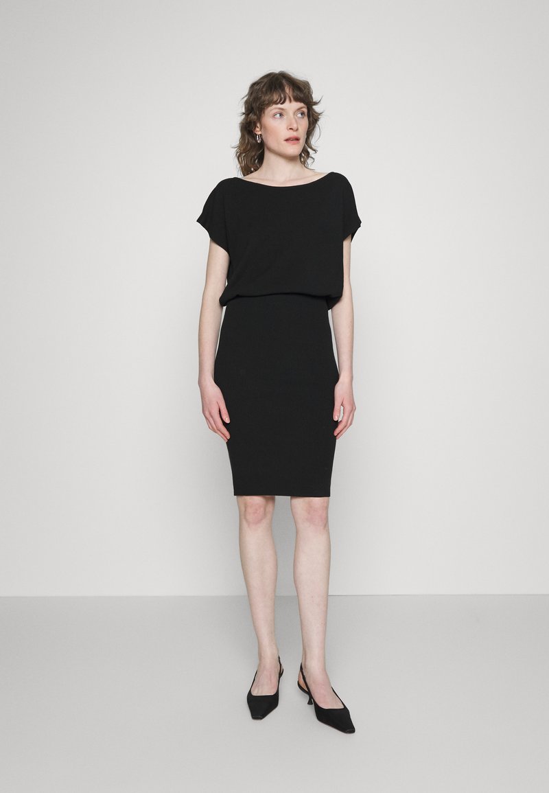 Damen Kleider | Banana Republic DOLMAN WEDGE KNEE DRESSStrickkleidblack/schwarz - YC74338 Damen Kleider | Banana Republic DOLMAN WEDGE KNEE DRESSStrickkleidblack/schwarz - YC74338