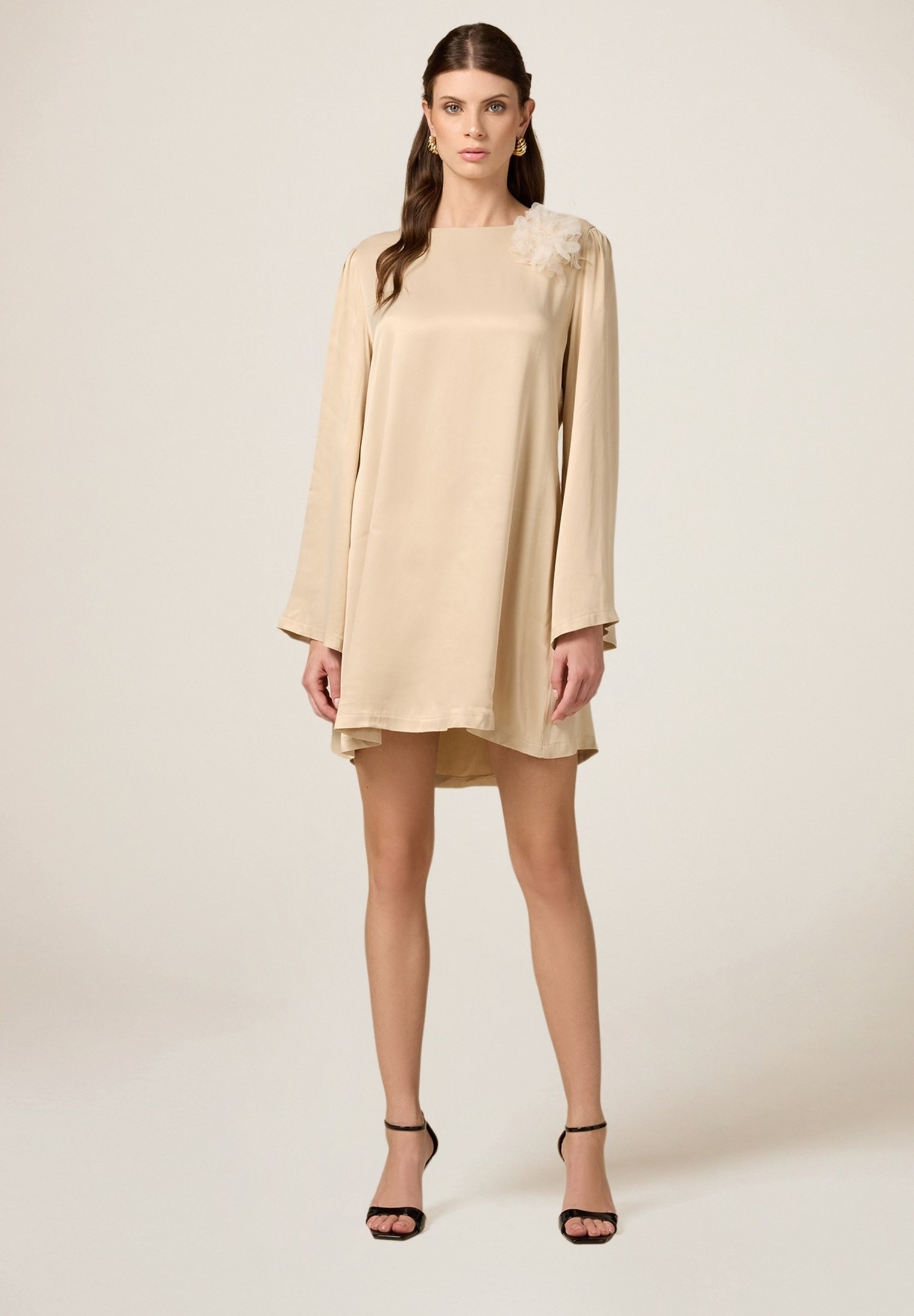 Oltre Saldi Sconti Abbigliamento Online Oltre Vestito Casual Beige - Main Image