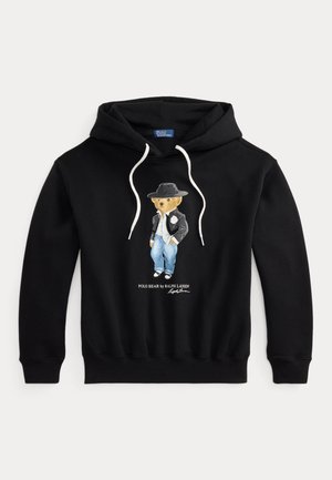 Polo Ralph Lauren, HOLIDAY POLO BEAR FLEECE HOODIE - Суитшърт с качулка - black