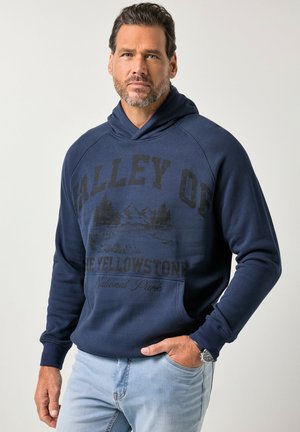 JP1880 Sweat à capuche - matt midnight blue