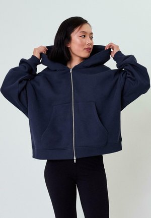 BOYFRIEND - Felpa con zip - blackberry