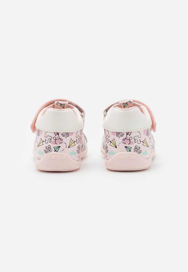 Chaussures Geox Bébé Fille Elthan Girl B - Baskets Respirantes Avec Scratch - Semelle Flexible