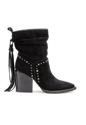 Cowboy-/Bikerstiefelette - black