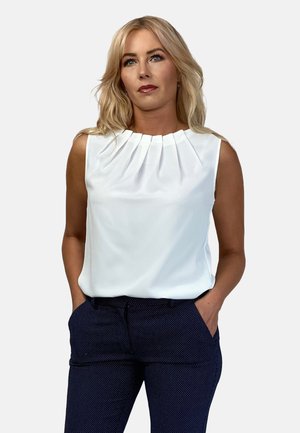 REGINA FASHION WITH PLEATS - Top - off white