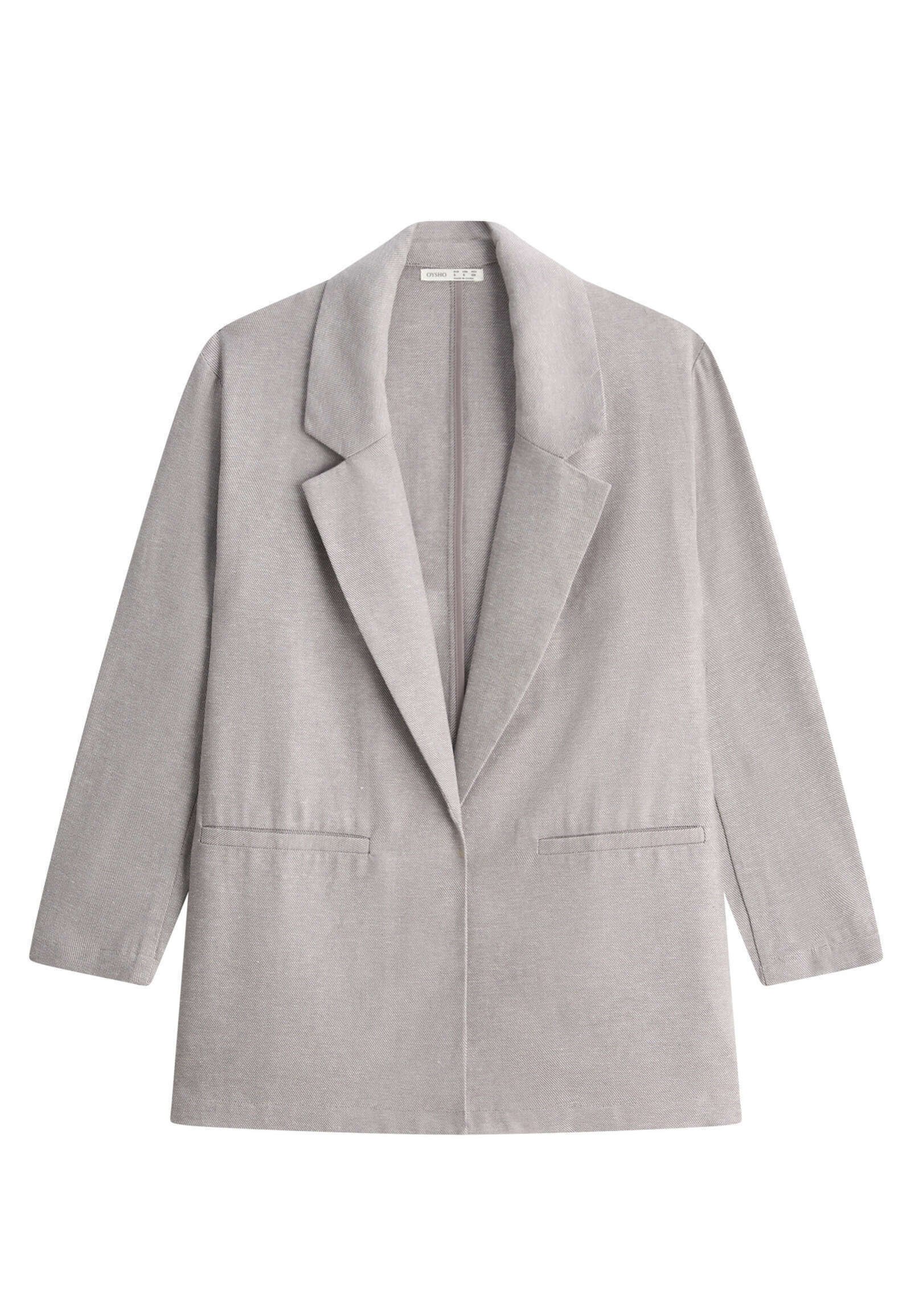 OYSHO Blazer - grey - Zalando.de