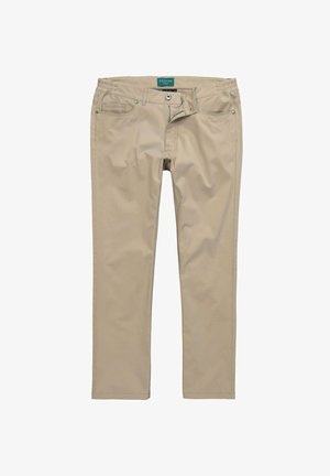 BOSTON PARK, BUND SEITLICH ELASTISCH - Trousers - beige