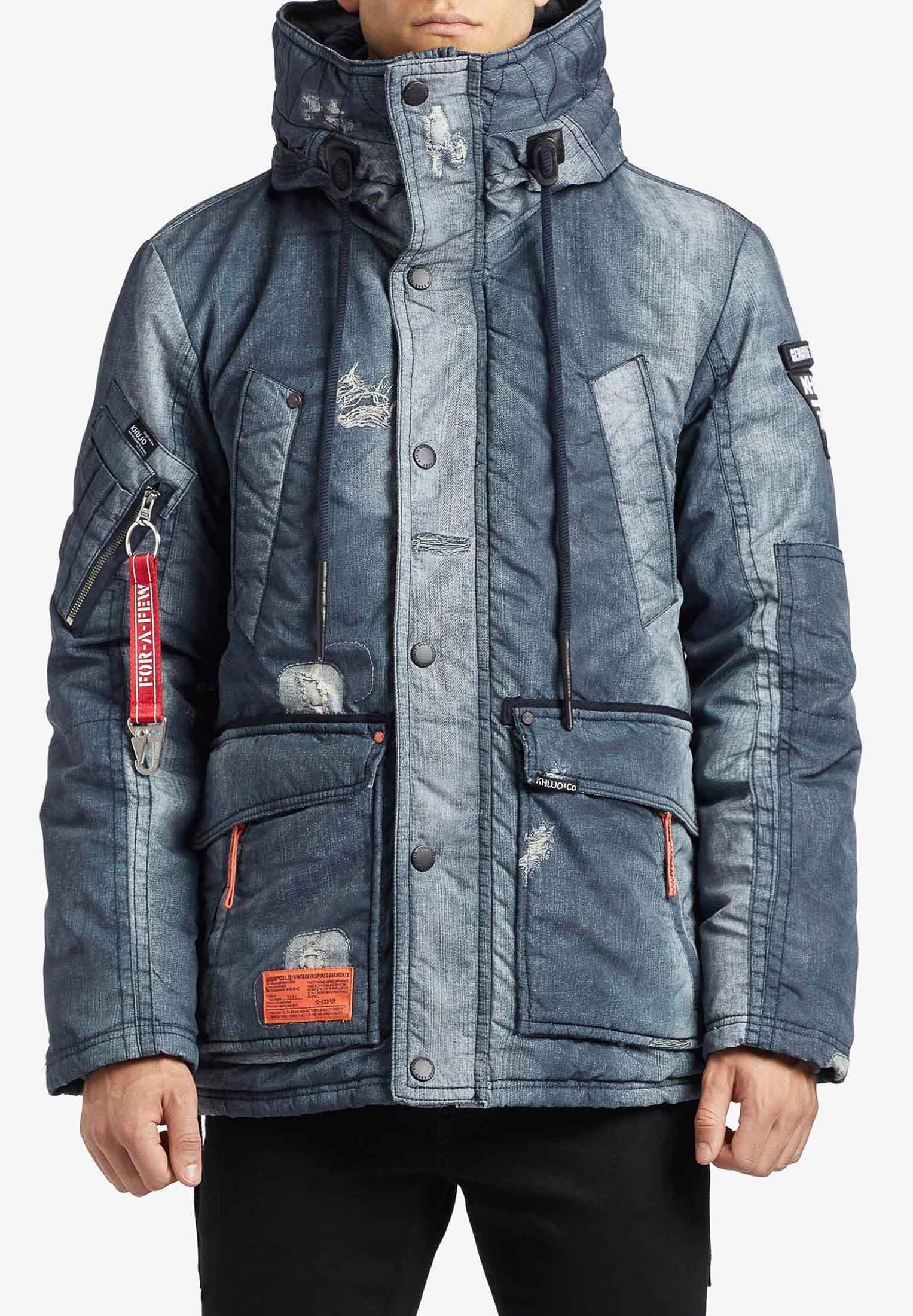 drago warm denim jacket
