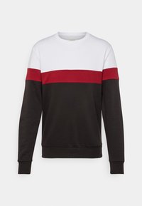 Sweatshirt - white/black