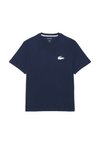 T-Shirt print - bleu marine   blanc