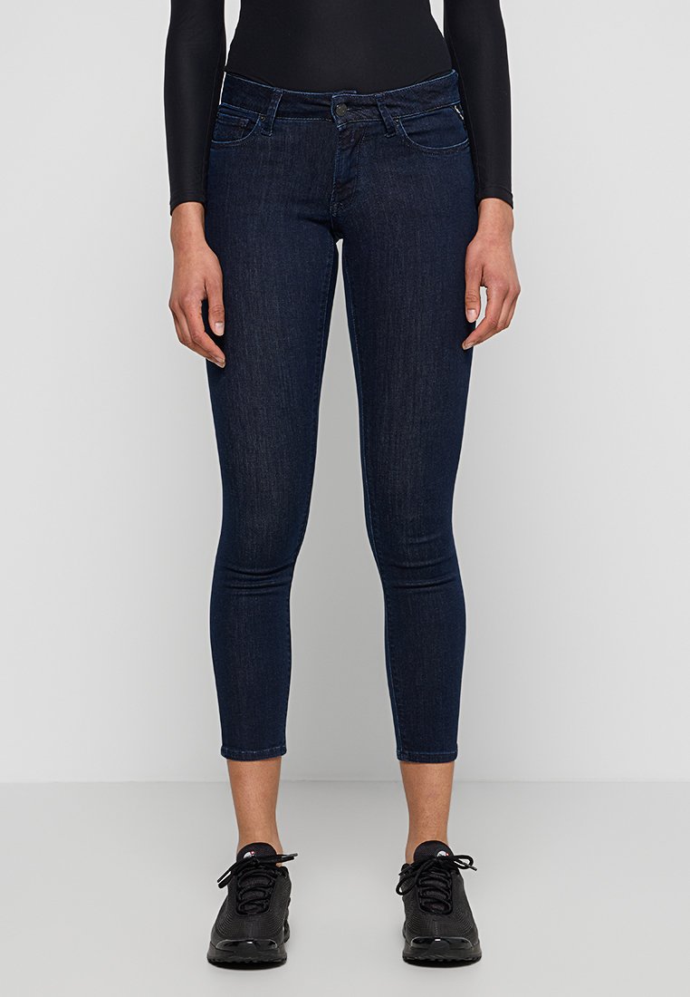 Replay Jeans Skinny Fit donkerblauw